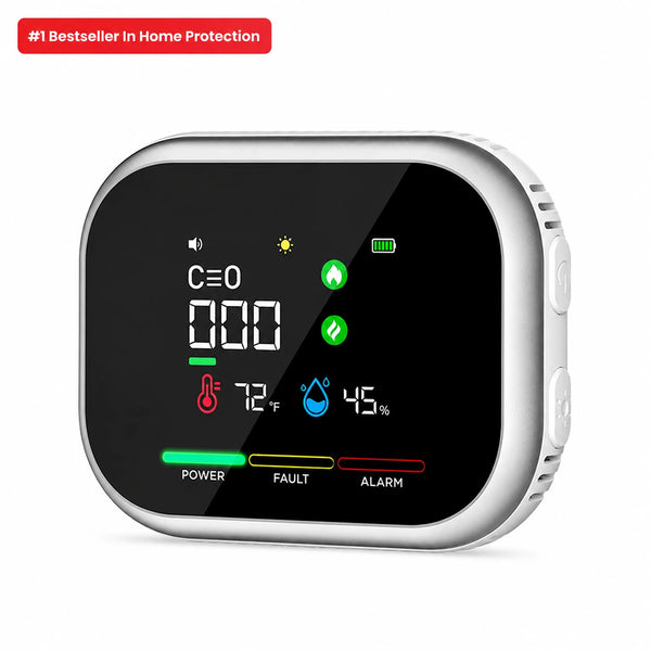 QForce 6 In 1 CO Detector