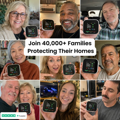 QForce 6 In 1 CO Detector